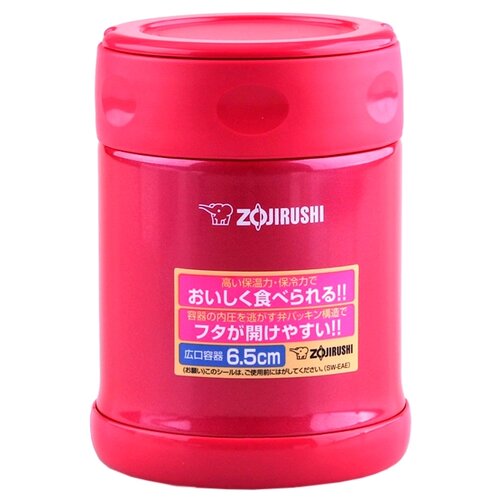 фото Термос для еды zojirushi sw-eae35 (0.35 л) candy pink
