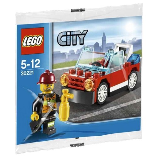 Конструктор LEGO City 30221 Городской пожарный автомобиль, 37 дет. lego city 30361 пожарный квадроцикл 39 дет