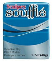 Полимерная глина Sculpey Souffle 6063 (синий), 48г