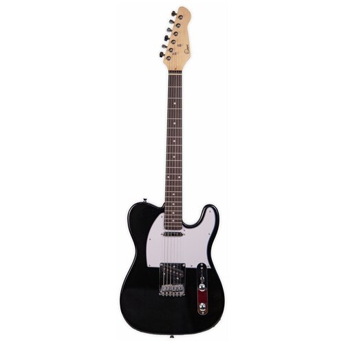 Omni TE-2S BK электрогитара, Telecaster, цвет черный omni te 2s sb