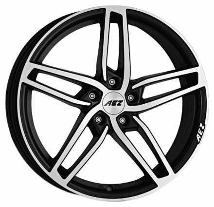 AEZ AGEG8KP25 AEZ Genua dark 18 / 8.0J PCD 5x112.00 ET 25.00 ЦО 66.60 Литой / Черный с полированной лицевой поверхностью