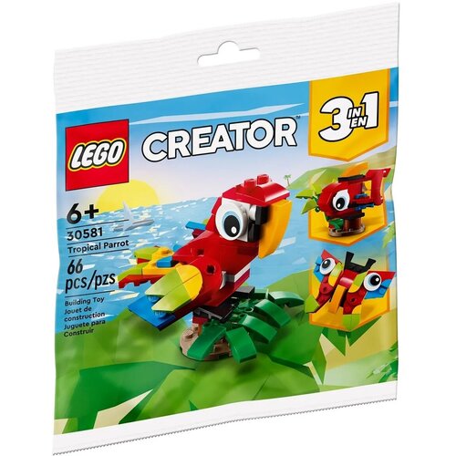 конструктор lego creator 3 в 1 багги внедорожник lego [31123 l] Конструктор Lego Creator 30581 Тропический попугай