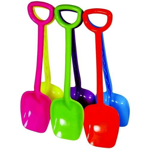 Пеликан Лопатки для детей, с ручкой, длина 55,5 см, микс