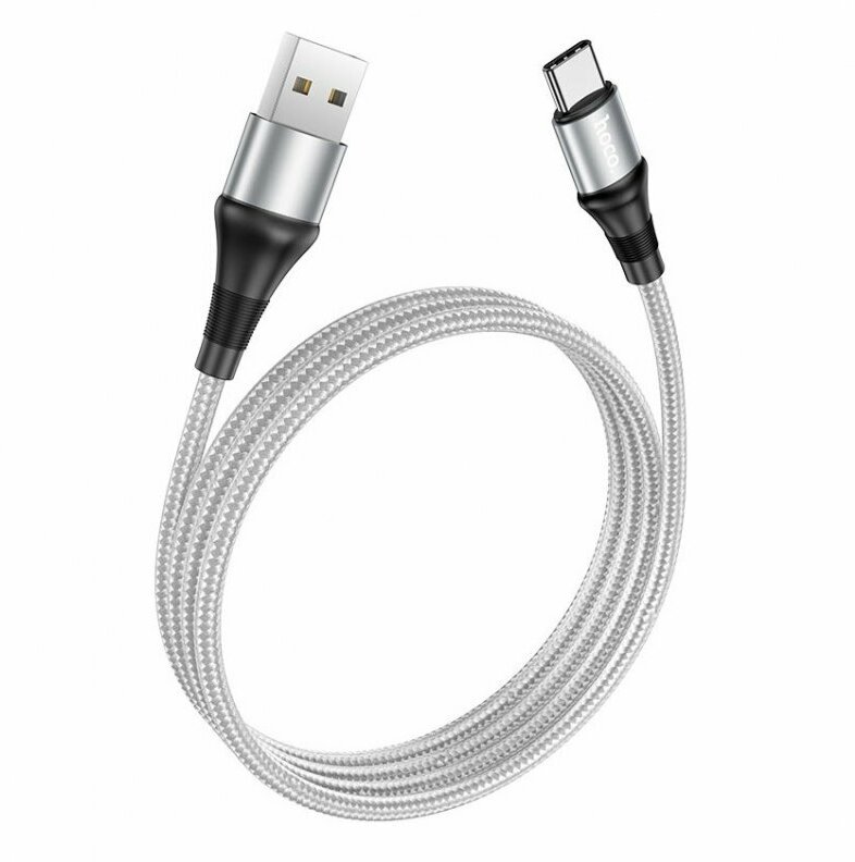 Дата-кабель Hoco X50 USB-Type-C, 1 м, серый