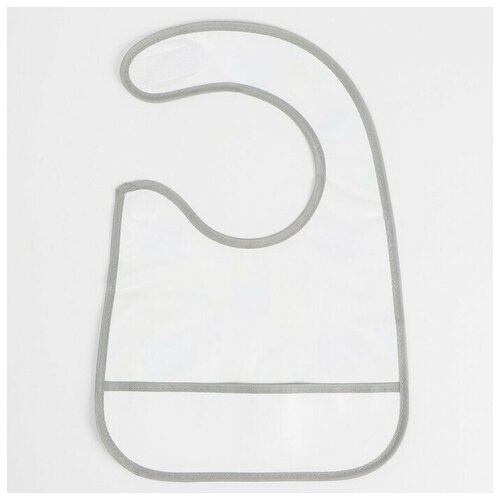 Нагрудник непромокаемый Лесная сказка на липучке с карманом 800₽