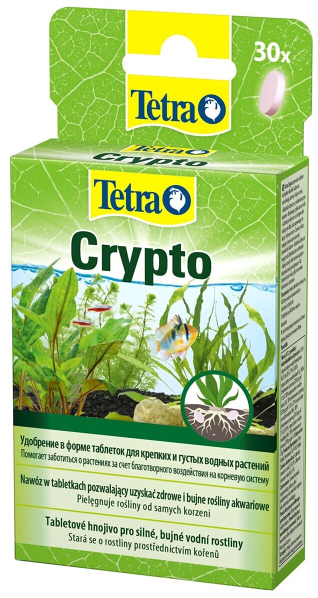 Tetra Crypto удобрение для растений 30 таб. - фотография № 1