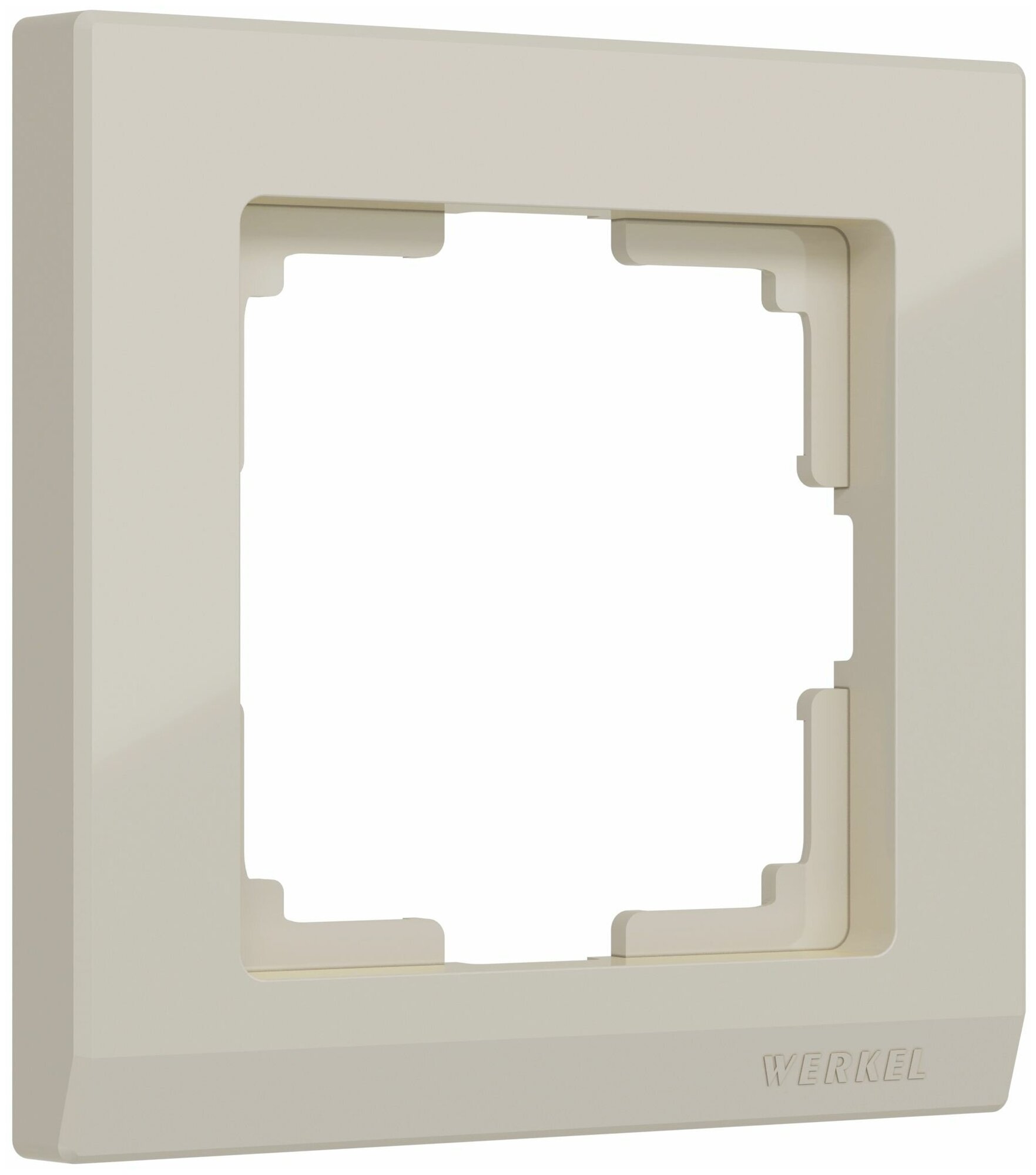 WERKEL Stark слоновая кость WL04-FRAME-01-IVORY/W0011803 Рамка на 1 пост комплект из 2 рамок