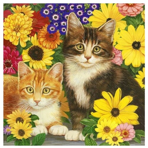 Рыжий кот картины по номерам официальный сайт