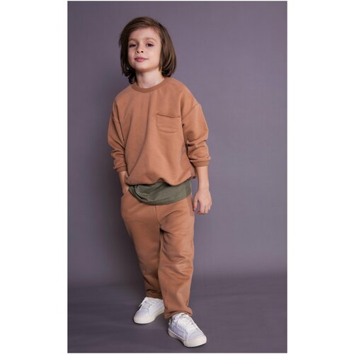 фото Спортивный костюм детский без капюшона минилуна 98-104 назарян давид айказович