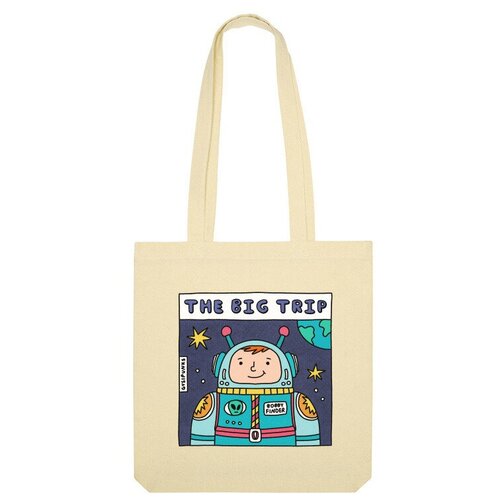 фото Сумка шоппер us basic, бежевый