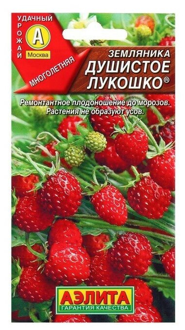 Семена Земляника "Душистое лукошко" альпийская, 0,04 г