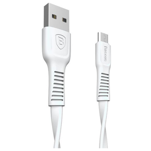 фото Кабель Baseus Tough Series USB - microUSB (CAMZY) 1 м white