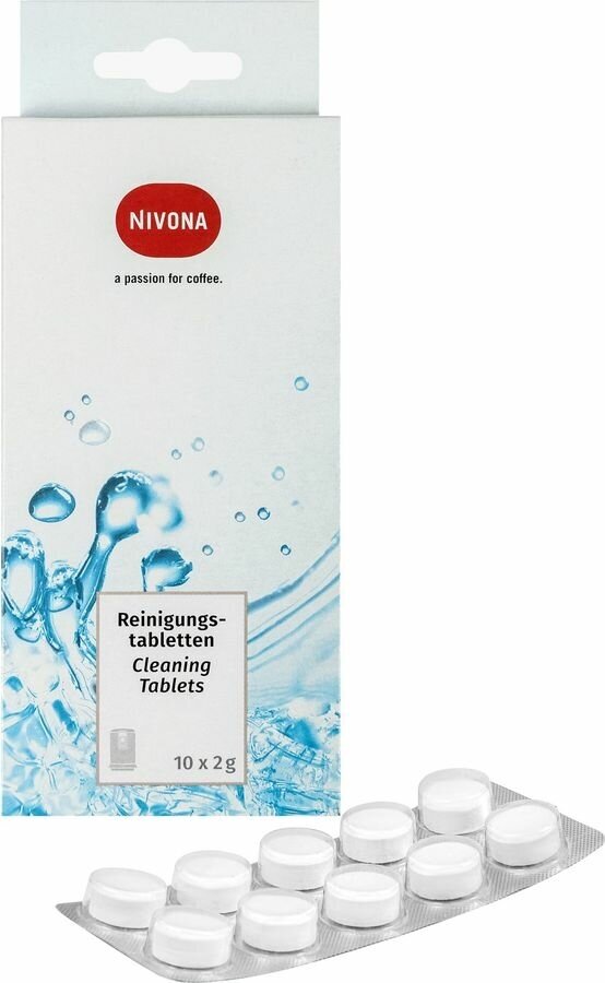 Очищающие таблетки NIVONA NIRT 701, для кофемашин, 10 шт, белый