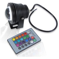 Светодиодный прожектор RB10RGB+IR REM CONTROL (10W, 12V, RGB)