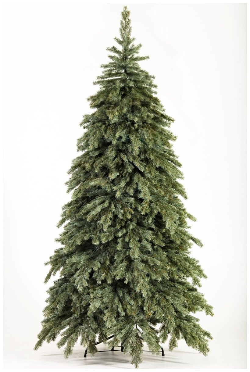 Crystal trees Ель искусственная Эмили серо-голубая 2.5 м