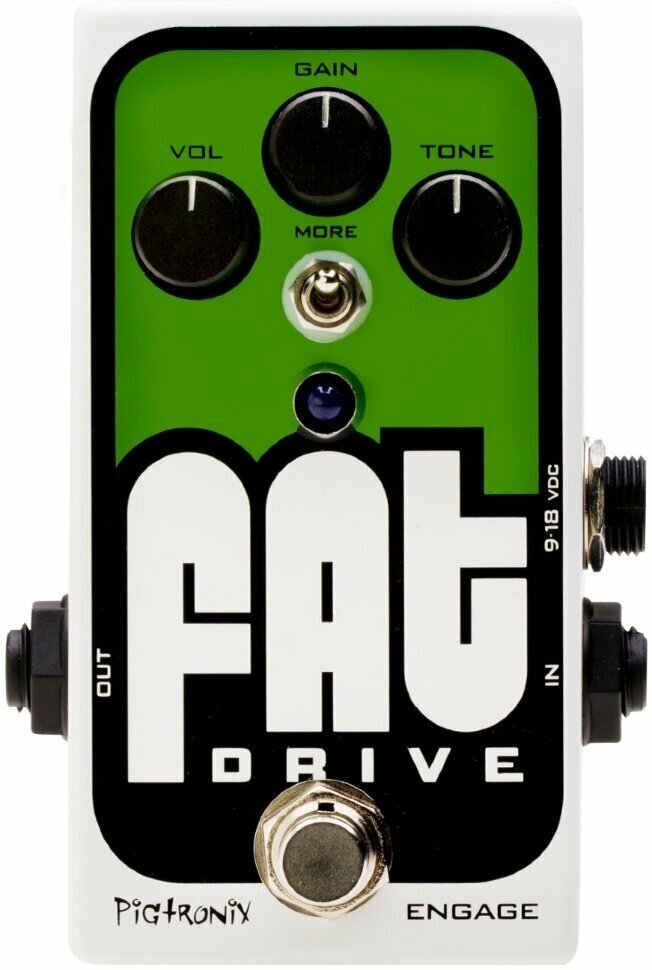 PIGTRONIX FAT Analog Drive Distortion эффект гитарный драйв