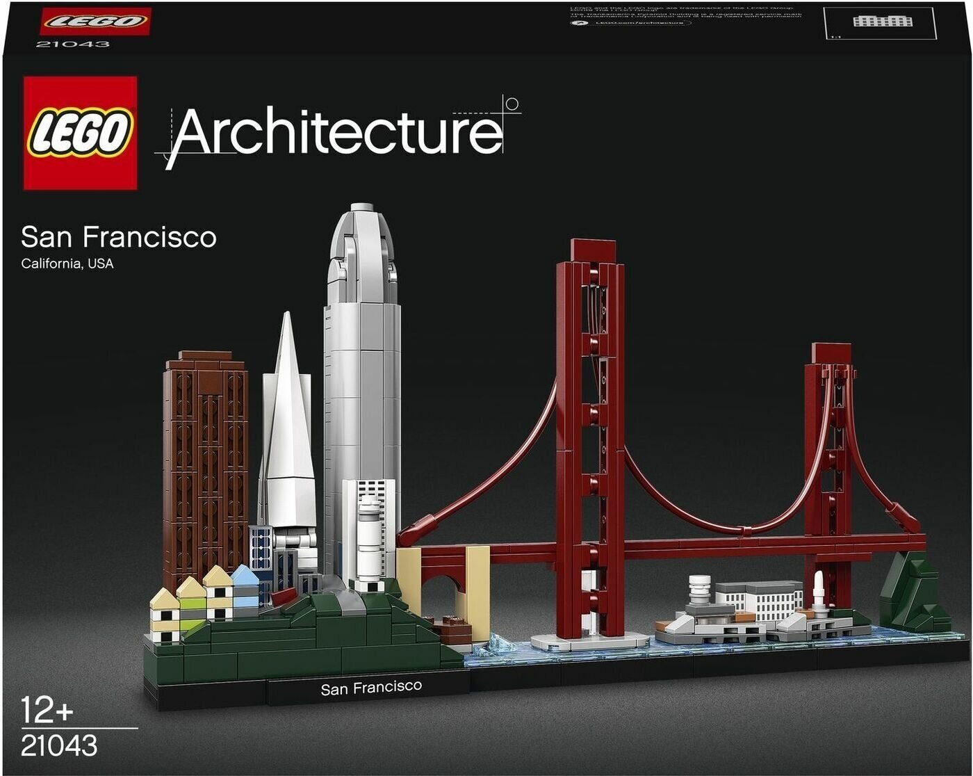 Конструктор LEGO Architecture Сан-Франциско, 565 деталей (21043) - фото №10