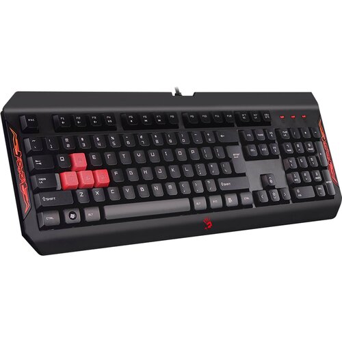 Клавиатура A4Tech Bloody Q100 черный USB Multimedia for gamer (Q100 USB)