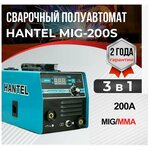 Сварочный полуавтомат HANTEL industrial MIG 200 s для дома, Инверторный аппарат mig mag mma - изображение