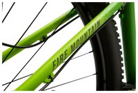 Горный (MTB) велосипед KONA Fire Mountain 26 (2018) black/lime/grey/lime decals XS (158-165) (требуе