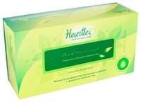 Салфетки Hearttex с ароматом зеленого чая в коробке, 21 х 20 100 шт.