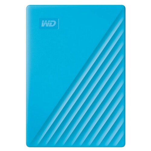 Портативный HDD WD My Passport 4Tb 2.5, USB 3.0, синий, WDBPKJ0040BBL-WESN , 1 шт.