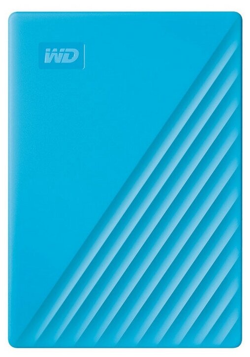 Портативный HDD WD My Passport 4Tb 2.5, USB 3.0, синий, WDBPKJ0040BBL-WESN