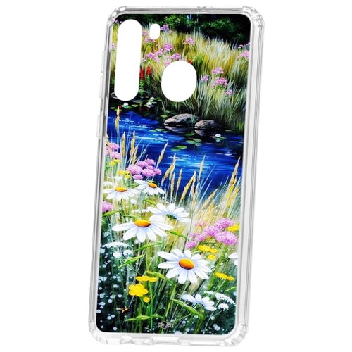 фото Чехол на samsung galaxy a21 kruche print ромашки у ручья