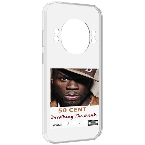 Чехол MyPads 50 Cent - Breaking The Bank для UleFone Power Armor 16 Pro задняя-панель-накладка-бампер