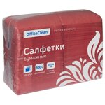 Салфетки OfficeClean красные - изображение