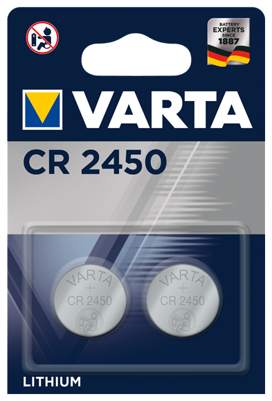 Батарейка VARTA CR2450, 2 шт.