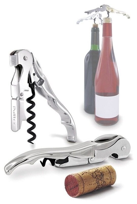 Штопор Pulltex Pulltap"s Classic Silver Corkscrew, 109-140-00