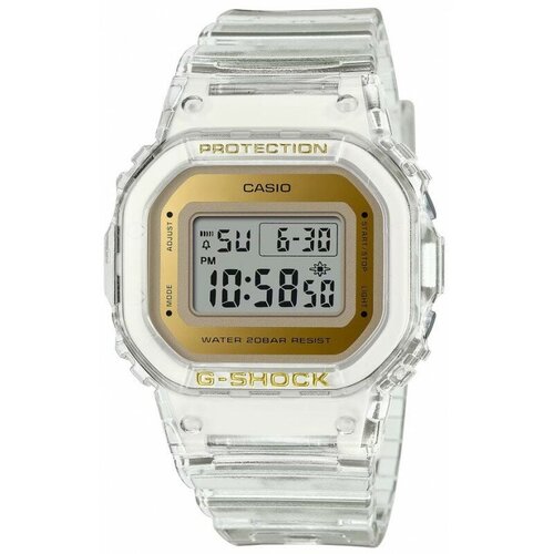 Наручные часы CASIO G-Shock GMD-S5600SG-7, белый, золотой