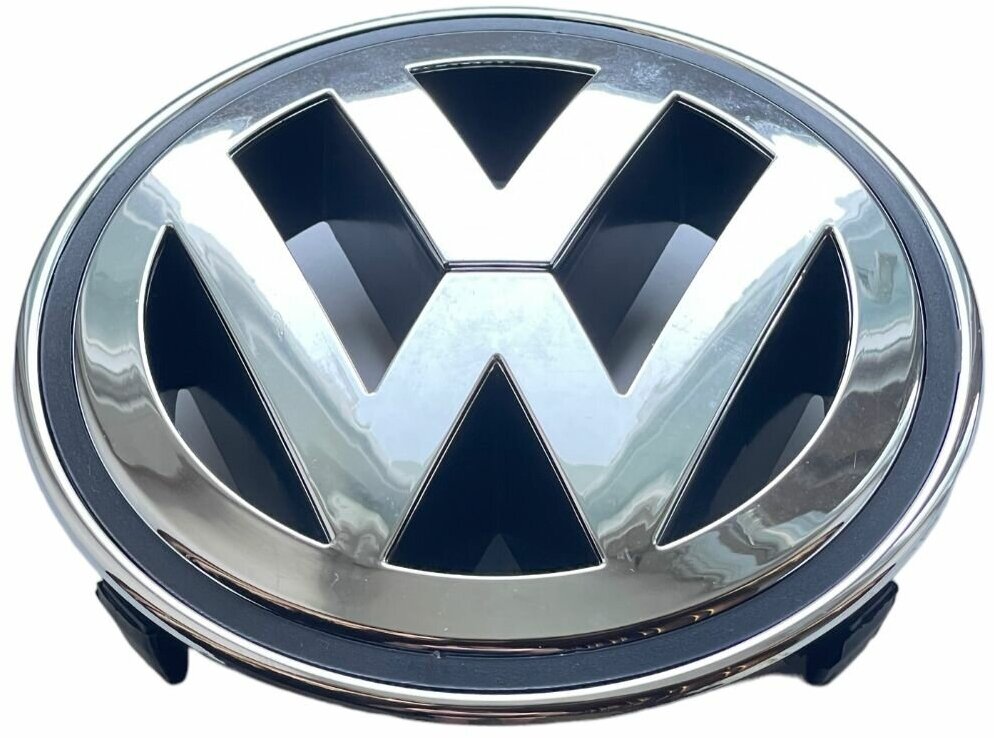 Эмблема передняя Volkswagen Passat B5 B6 / Фольксваген пассат Б5 Б6 диаметр: 15 см