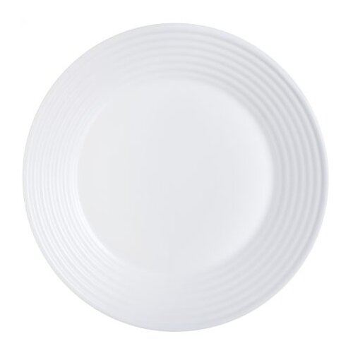 фото Luminarc тарелка подстановочная harena white 27 см l3263 белый