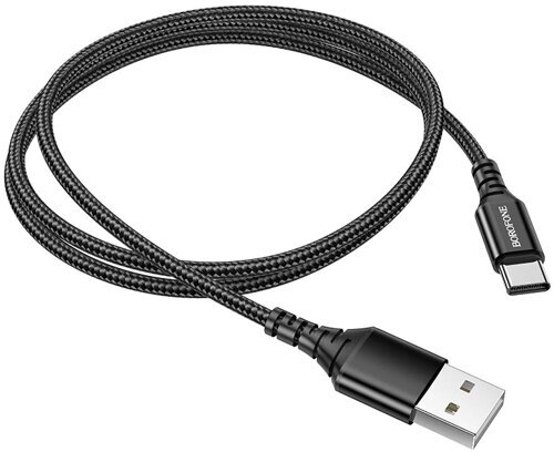 фото Кабель USB2.0 Cm-Am Borofone BX54 Black, черный - 1 метр