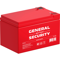 Аккумулятор General Security GS 12-12 (12V / 12Ah) ИБП / электромобиль / геодезия / освещение / cистемы безопасности