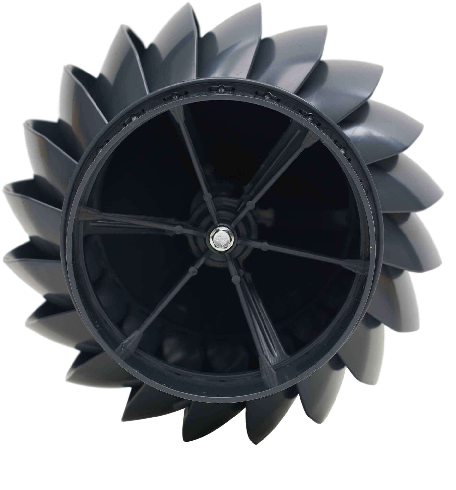 GERVENT, Нанодефлектор, Ротационная вентиляционная турбина 160, серый графит - фотография № 5