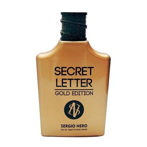 Sergio Nero Secret Letter Gold Edition туалетная вода 100 мл для мужчин