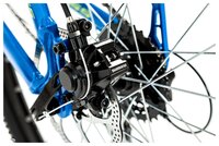 Горный (MTB) велосипед Nameless C6300 26 голубой/зеленый 16