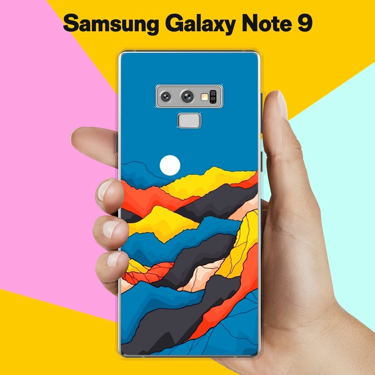 Силиконовый чехол на Samsung Galaxy Note 9 Пейзаж 8 / для Самсунг Галакси Ноут 9