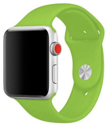 Karmaso Ремешок для Apple Watch 42 мм спортивный зеленый