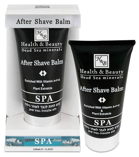 Бальзам Health & Beauty For Men After Shave Balm, Бальзам после бритья, 150 мл, подарочная упаковка