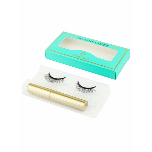 Luxury Lashes Магнитные ресницы с магнитной подводкой cc lashes кольцо планшет для ресниц и клея 0 05 мм белый