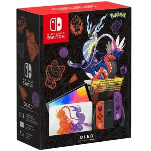 Nintendo Игровая приставка Nintendo Switch OLED Pokеmon Scarlet and Violet Edition 44338₽
