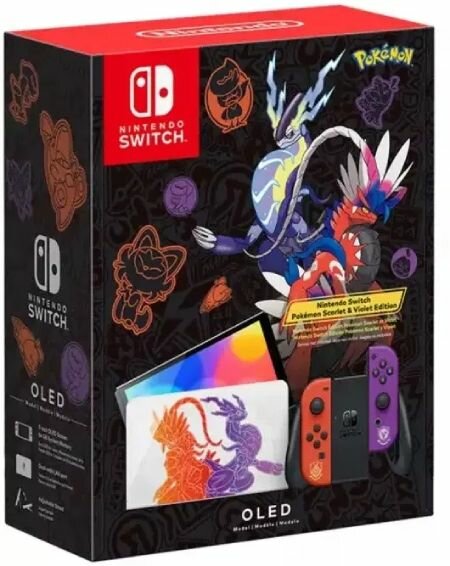 Nintendo Игровая приставка Nintendo Switch OLED Pokеmon Scarlet and Violet Edition