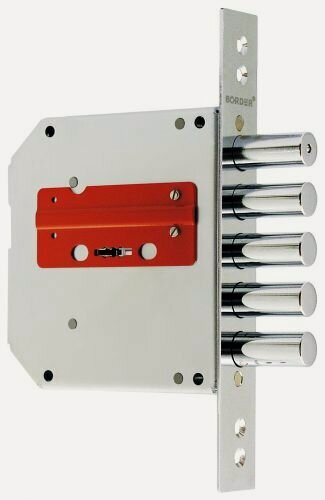 Изображение товара Замок врезной сувальдный Border ЗВ8-6 ПК5/15 (прав.), 5 кл. /272204/