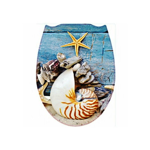 Сиденье для унитаза морской фотопринт 799₽