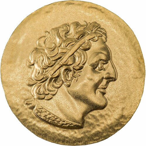 Монета золотая Острова Кука 5 долларов 2022 Птолемей I - Древняя Греция монета золотая острова кука 5 долларов 2022 титаник