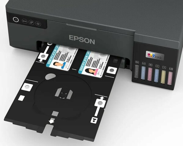 Принтер струйный Epson L8058 / L8050 WI-FI USB + чернила в комплекте